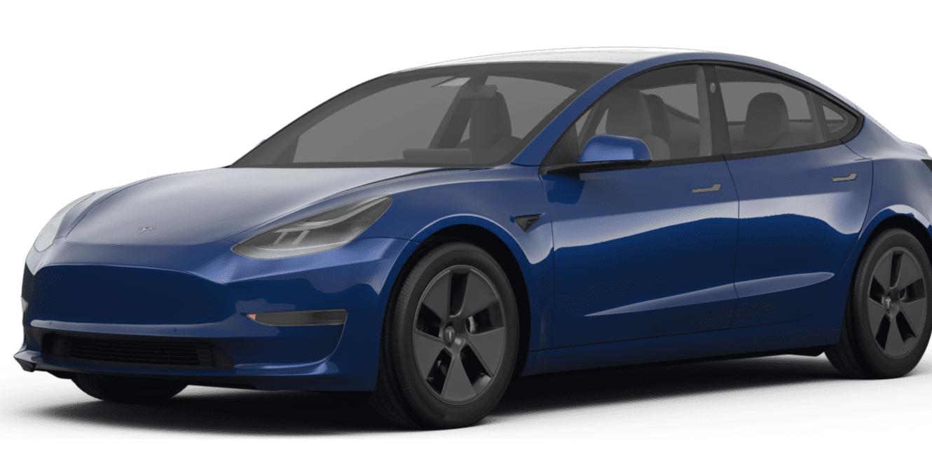 TESLA MODEL 3 2022 5YJ3E1EB4NF119130 image